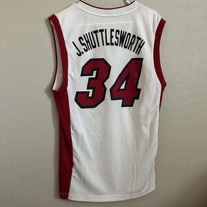 Adidas authentics Heat Jersey #34 Jesus Shuttlesworth (Ray Allen He Got Game)